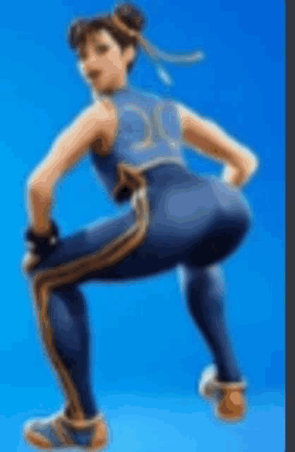 Chun Li Street Fighter2 Fortnite Dance Meme