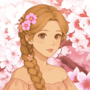Chunmei8871 Blossom Girl GIF