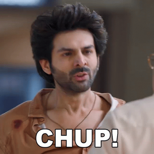 Chup Kartik Aaryan GIF. This 498 x 498 animated GIF is part of our mogambo khush hua collection. Created by Shehzada. View the original animation, share it…