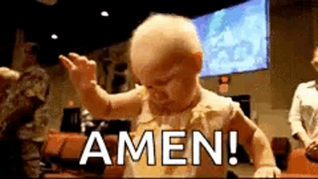 Church Baby GIF