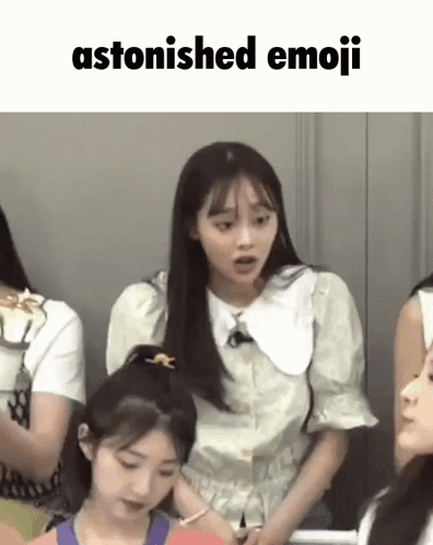 Chuu Astonished Emoji Shocked GIF