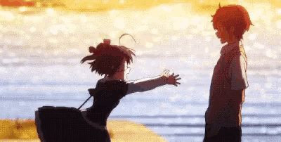 Chuunibyou Hug GIF