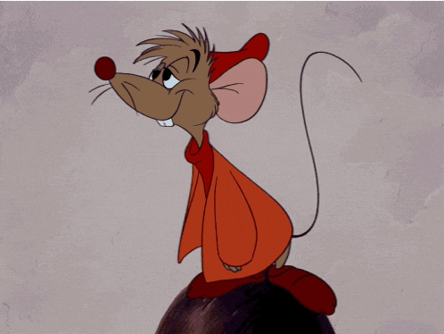 Cinderella Jaq GIF