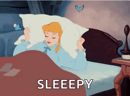 Cinderella Sleeping GIF