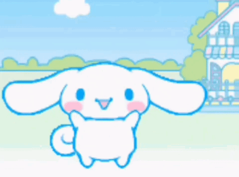 Cinnamoroll Style Book GIF