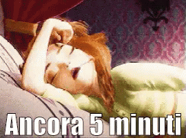 Cinque Minuti Sonno GIF