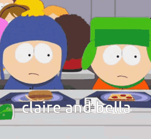 Claire Irl Kyle Broflovski GIF