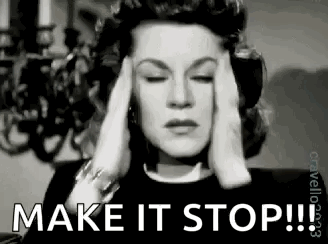 Claire Trevor Tension Headache GIF