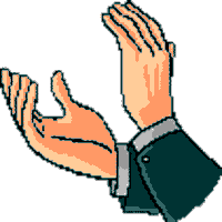 Clap Around Of Applause Sticker
