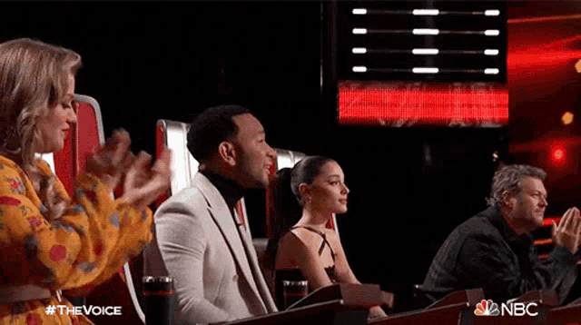 Clapping Ariana Grande GIF