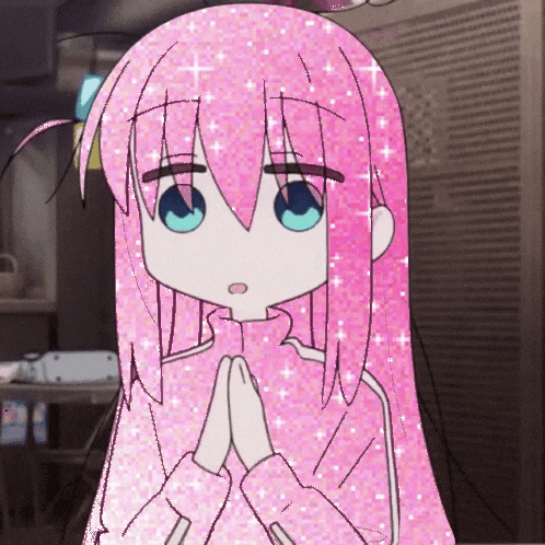 Clapping Bocchi The Glitter GIF