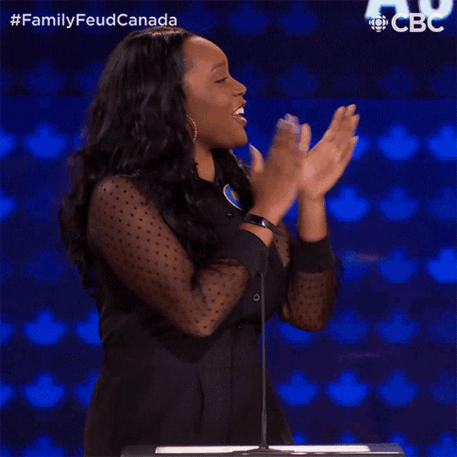 Clapping Family Feud Canada GIF