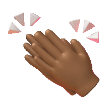Clapping Hands Sticker