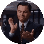 Clapping Leonardodicaprio Sticker