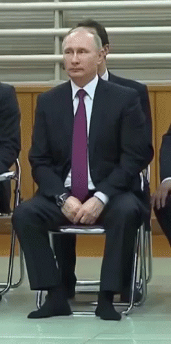 Clapping Putin GIF