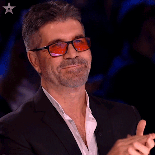 Clapping Simon Cowell GIF