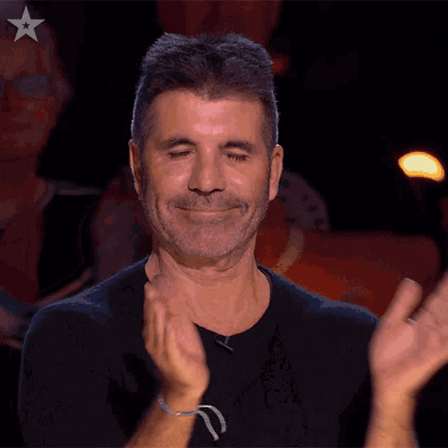 Clapping Simon Cowell GIF