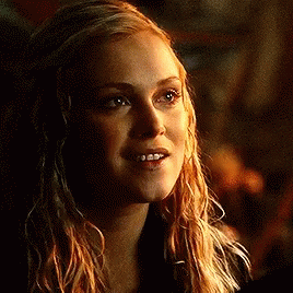 Clarke Griffin Happy GIF