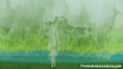 Clary Green Fire GIF