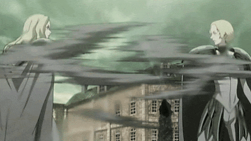 Claymore Anime Anime Fight GIF