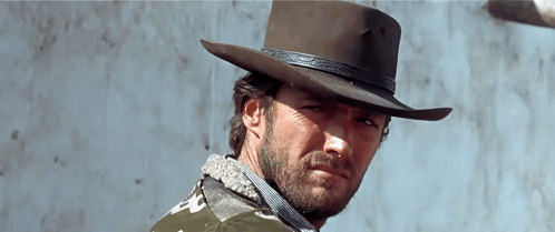Clint Eastwood Nod Clint Eastwood Intergalactic GIF