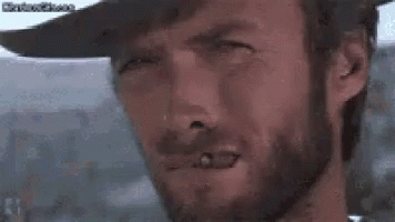 Clint Eastwood The Good The Bad And The Ugly GIF