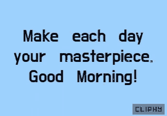Cliphy Good Morning GIF