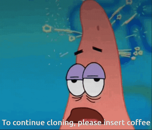 Cloningland Patrick Star GIF