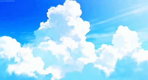 Cloud Anime GIF