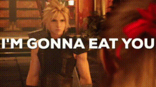 Cloud Strife Aerith GIF