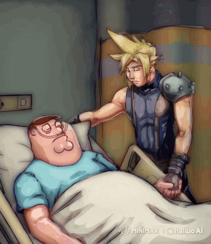 Cloud Strife Peter Griffin GIF