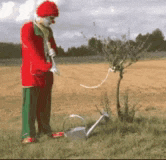 Clown Suicide GIF