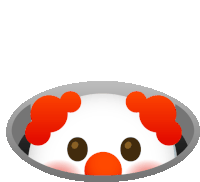 Clown Sticker