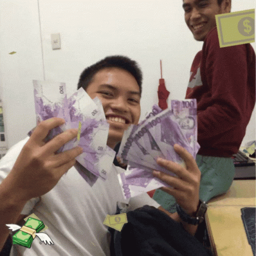 Clydex Escolano Money Money GIF. This 498 x 498 animated GIF is part of our loadsamoney collection. Created by gfxgee. View the original animation, share…