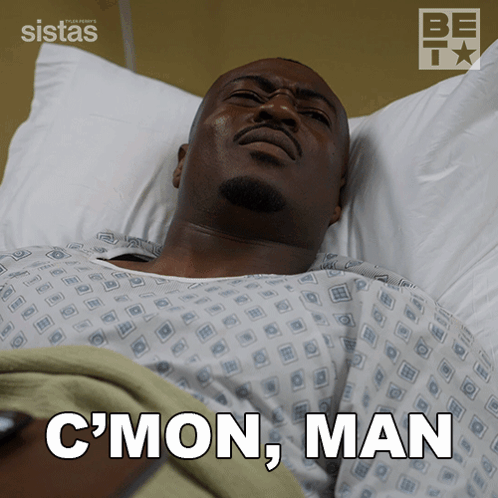 C'Mon Man Que GIF