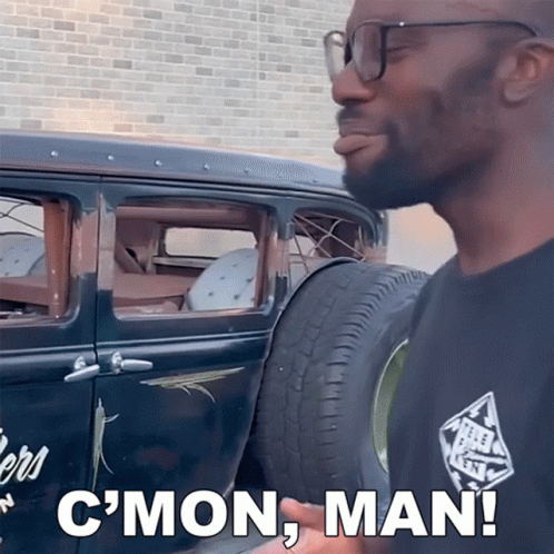 Cmon Man Rich Benoit GIF