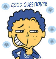 Cobaltlend Good Question Sticker