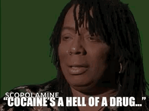 Cocaine Cocaines A Hell Of A Drug GIF