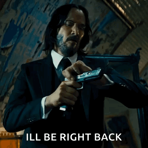 Cocking Pistol John Wick GIF