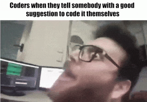 Coder Soy GIF. This 498 x 347 animated GIF is part of our soy programador collection. Created by Fagetti. View the original animation, share it, or browse…