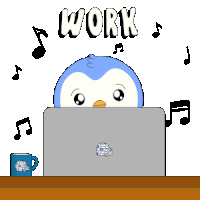 Coffee Busy Sticker