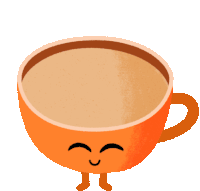 Coffee Coffee Time Sticker