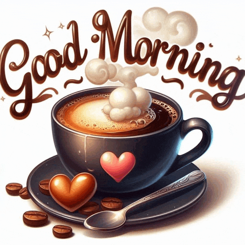 Coffee Cup Hearts Meme