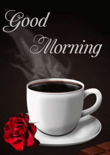 Coffee Good Morning GIF. This 355 x 498 animated GIF is part of our guten morgen und schonen tag collection. Related themes include coffee, good morning…
