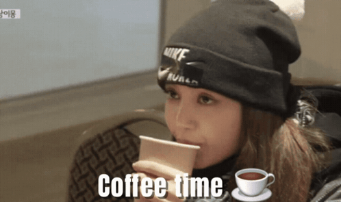 Coffee Time Blackpink Lisa GIF