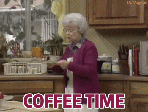 Coffee Time Breakfast GIF