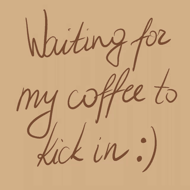 Coffee Time Coffee GIF
