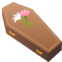 Coffin Objects Sticker