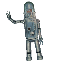 Colin Raff Robot Sticker