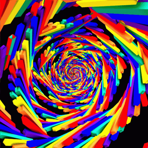 Color Spiral GIF